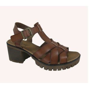 COPY for ER - Jellypop JASMIN COGNAC Sandals Size 8M. NEW WITHOUT BOX